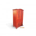 Round Top Cabinet with Slutted Doors – JSCB 052