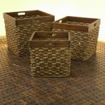 Basket Rattan with Wood Frame – 5c-rtn-079