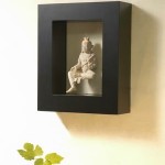 Sitting Buddha Statue with Square Frame - 5c stn 044