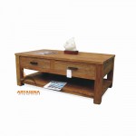 Assen Coffee Table with 2 Drawers - ASN 01