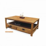 Assen Coffee Table with 2 Drawers - ASN 07