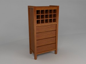 BMDR 06 wine cabinet