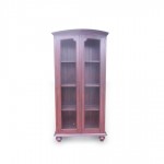 Crown Bookcase with Glass - JSCB 083