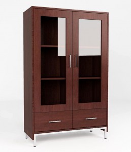 KRBR 05 - Double Glass Cabinet