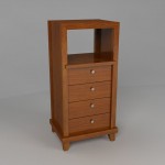 Chest Of Drawer Small - RUBR 07